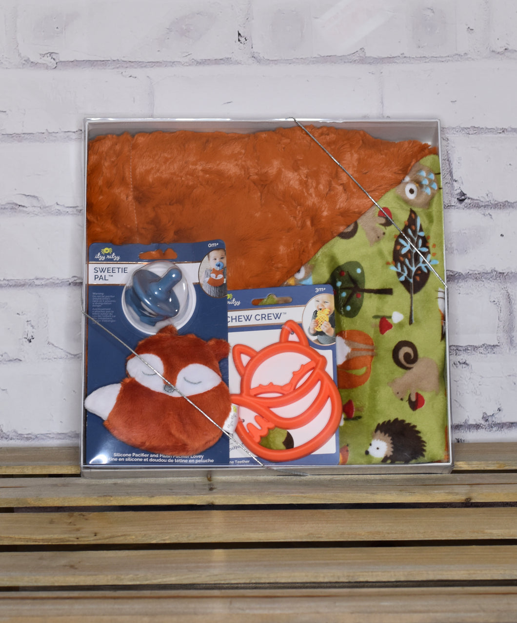 Woodland animals gift set